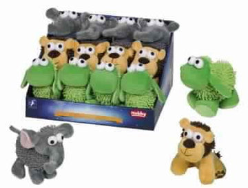 60412 NOBBY Moppy Toy Sheep/Elephant/Lion 12-14 cm -  - PetsOffice