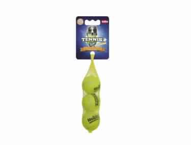 60480 NOBBY Tennis ball with squeeker XS 4,0 cm; Net of 3 pcs -  - PetsOffice