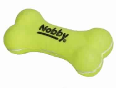60493 NOBBY Tennis Bone with squeeker 15,0 cm -  - PetsOffice
