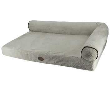 60770 NOBBY Comfort mat square with edge "DAWA" beige L x B x H: 120 x 80 x 20 cm -  - PetsOffice