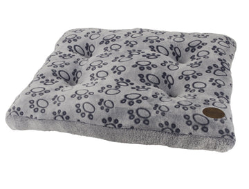 60835 NOBBY Comfort cushion square "STEP" grey L x B x H: 92 x 65 x 6 cm -  - PetsOffice