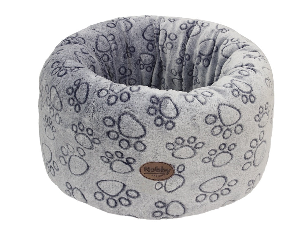 60837 NOBBY Cosy bed "STEP" grey Ø 42 x 26 cm -  - PetsOffice