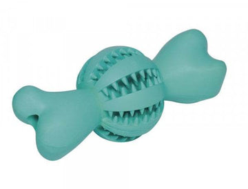 61215 NOBBY Rubber ball with bone "DENTAL LINE"  18 cm