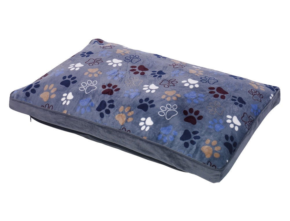 61309 NOBBY Comfort cushion square Classic "LISSI" dark grey l x w x h: 140 x 100 x 15 cm -  - PetsOffice