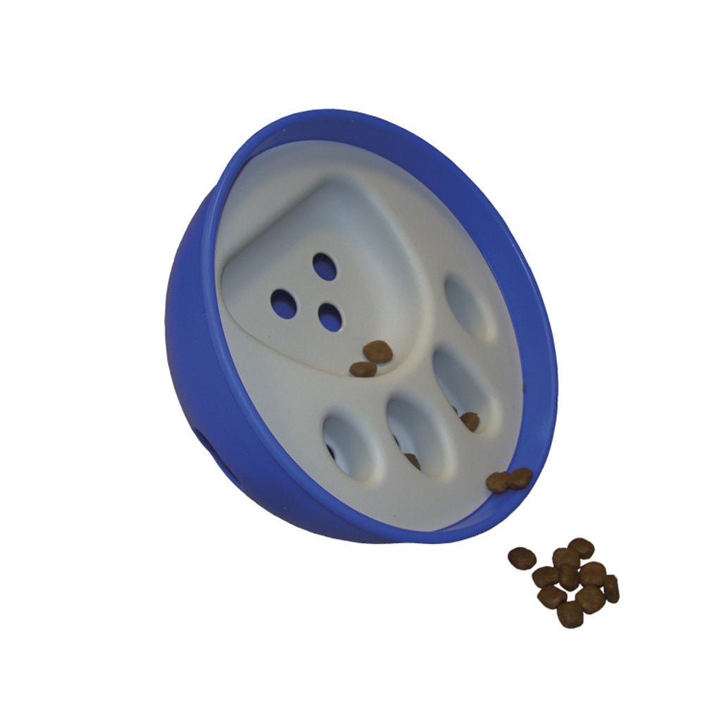 61350 NOBBY Food bowl "KICK´N FEED" blue 21 x 10 cm -  - PetsOffice