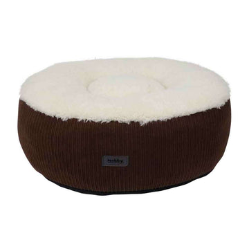 61757 NOBBY Comfort bed donut "KAMBA" brown Ø 50 x 17 cm