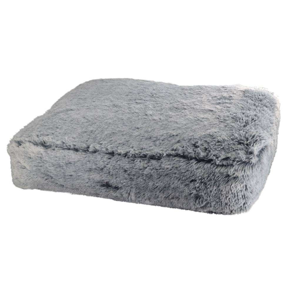 61758 NOBBY Comfort mat square "NURU" grey l x w x h: 80 x 60 x 18 cm