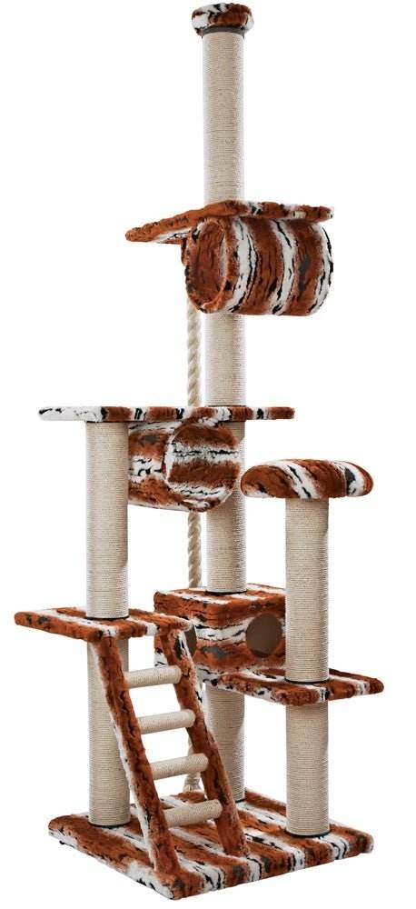 62009-91 NOBBY Cat-scratcher "JUWEL" safari brown -  - PetsOffice