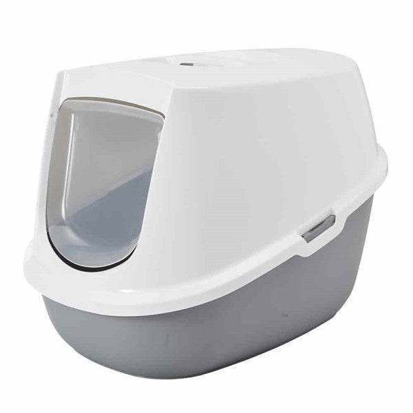 62184 NOBBY Cat toilet "Robin" cool grey 54,5 x 39 x 39 cm -  - PetsOffice