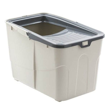 62188 NOBBY Cat toilet "BUXO OPEN" grey 58 x 39 x 38,5 cm -  - PetsOffice