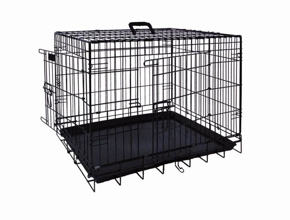 62310 NOBBY Transport cage foldable black l x w x h: 56 x 33 x 41 cm -  - PetsOffice