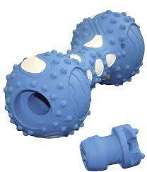 62343 NOBBY Rubber Cooling dumbbell 13 cm -  - PetsOffice