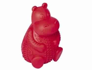 62352 NOBBY Rubber Hippo -  - PetsOffice