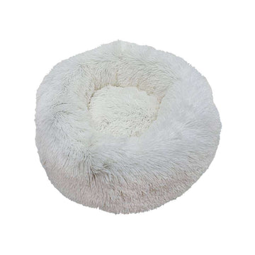 62815 NOBBY Cosy bed donut Classic "ESLA" white d x h: Ø 110 x 35 cm