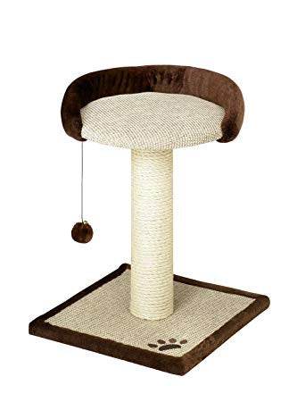63036-87 NOBBY Cat-scratcher "KIRA" linen look, beige-brown -  - PetsOffice