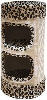 63080-21 NOBBY Cat tree "LITTLE LAZY" leopard -  - PetsOffice