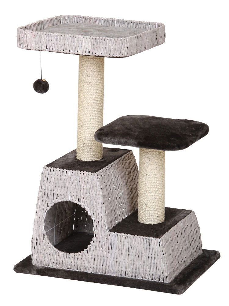 63208-53 NOBBY Cat-scratcher "LIPEO" grey-anthracite 60 x 40 x 83 cm -  - PetsOffice