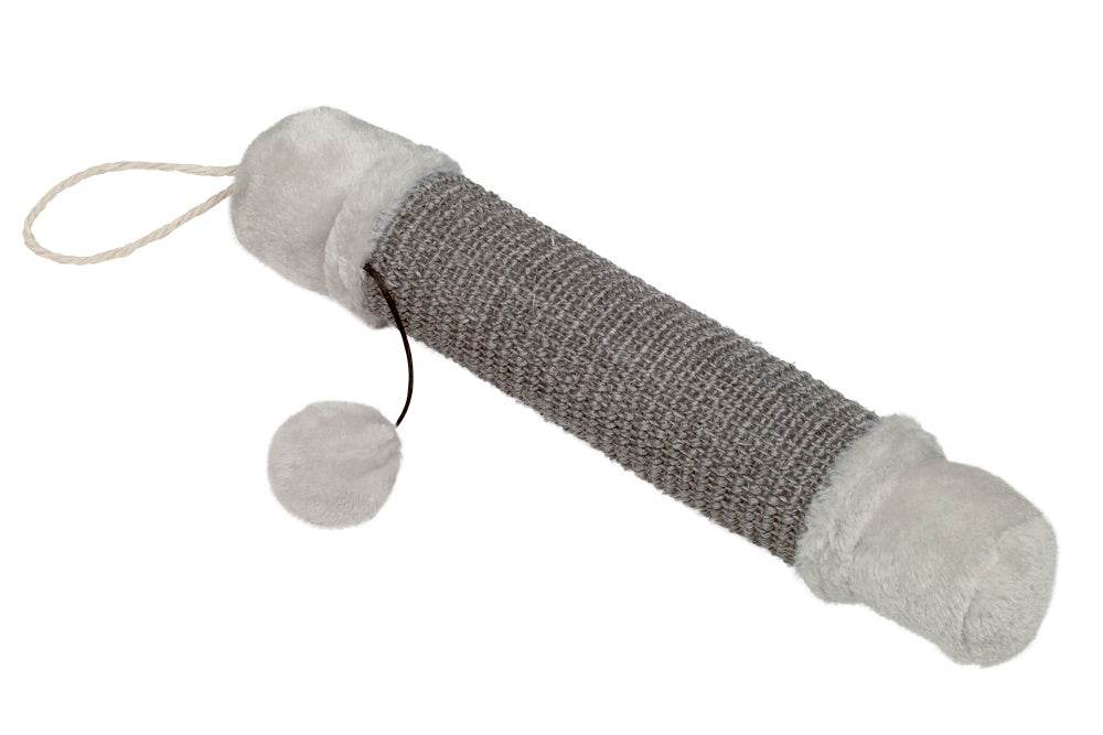 63257-82 NOBBY Scratch roll "LINUS" beige/grau Ø 7 x 35 cm -  - PetsOffice