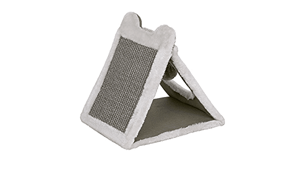 63265-82 NOBBY Scratch board "SALLY" foldable beige/grau 31 x 25 x 31 cm -  - PetsOffice
