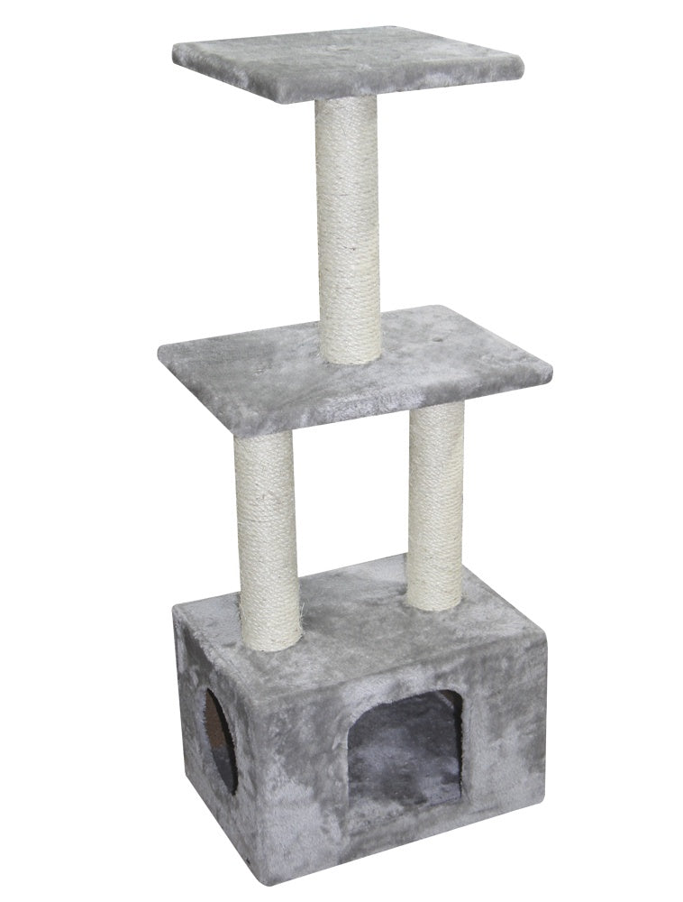 63725-01 NOBBY Cat-scratcher Classic "FORLI" grey -  - PetsOffice