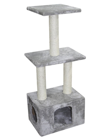 63725-01 NOBBY Cat-scratcher Classic "FORLI" grey -  - PetsOffice