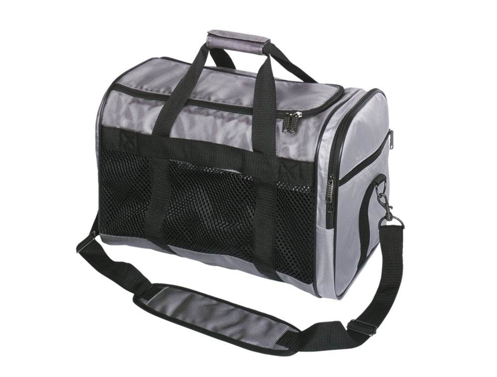 63831 NOBBY Carrier "FIDAN" grey S: 47 x 28 x 30 cm -  - PetsOffice