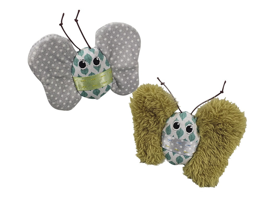 63933 NOBBY Plush butterfly assorted 7cm