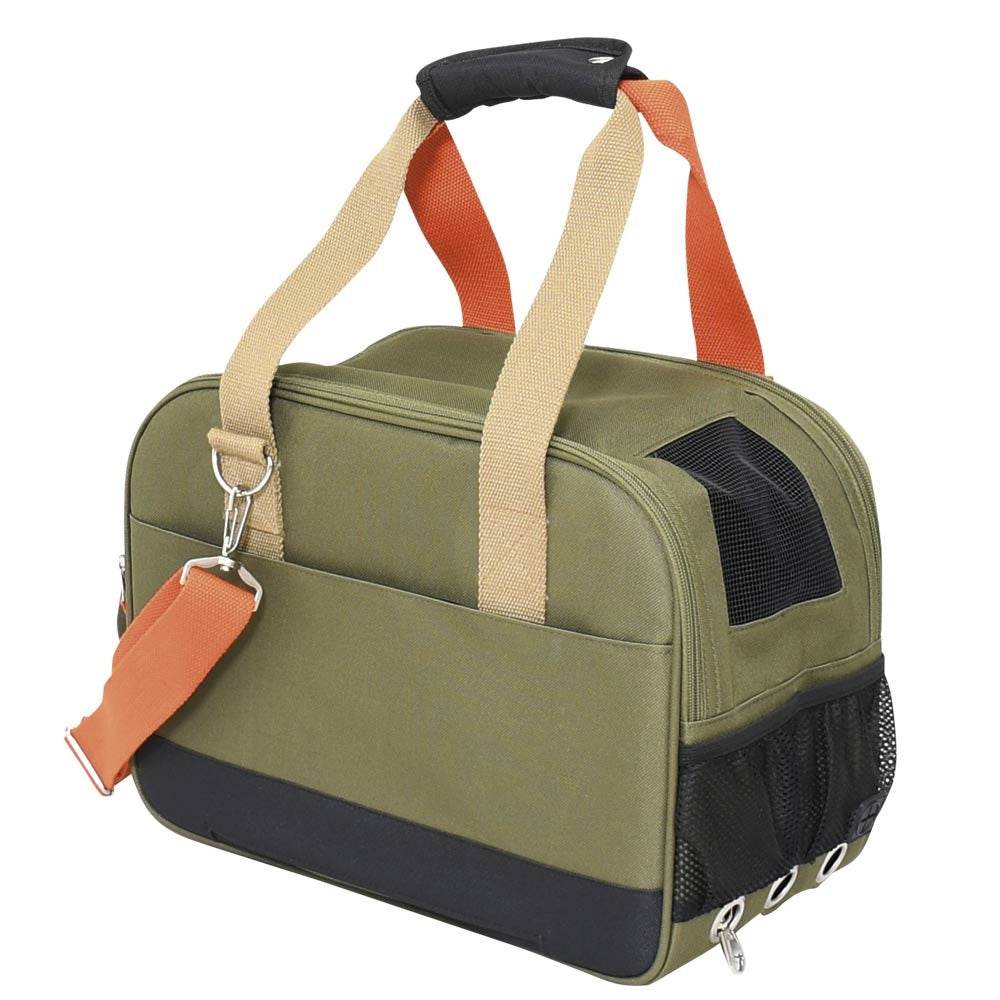 63985 NOBBY Carrier "ALDO" olive L: 40 x 20 x 30 cm
