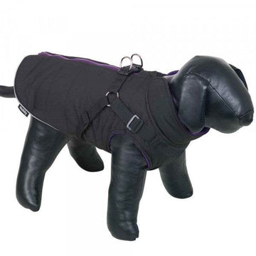 65553 NOBBY Dog coat "SOBAK 2 in 1" black-purple 20cm