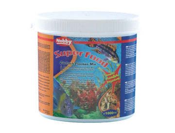 66021 NOBBY Ornamental fish food flakes mix 1000ml -  - PetsOffice