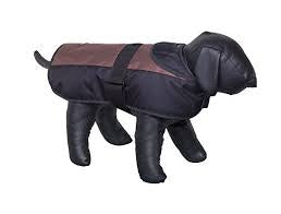 66278 NOBBY Dog coat "CAIBO" brown-black 80 cm -  - PetsOffice