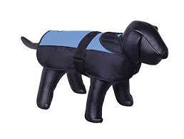 66293 NOBBY Dog coat "CAIBO" blue-black 80 cm -  - PetsOffice