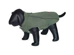 66651 NOBBY Dog coat "CAJA" green 26 cm -  - PetsOffice