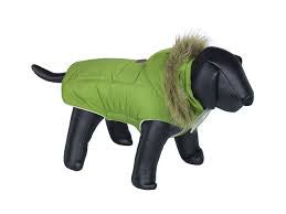 66668 NOBBY Dog coat "ELNA" green 23 cm -  - PetsOffice