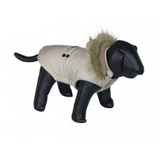 66704 NOBBY Dog coat "LIAM" beige 23 cm -  - PetsOffice