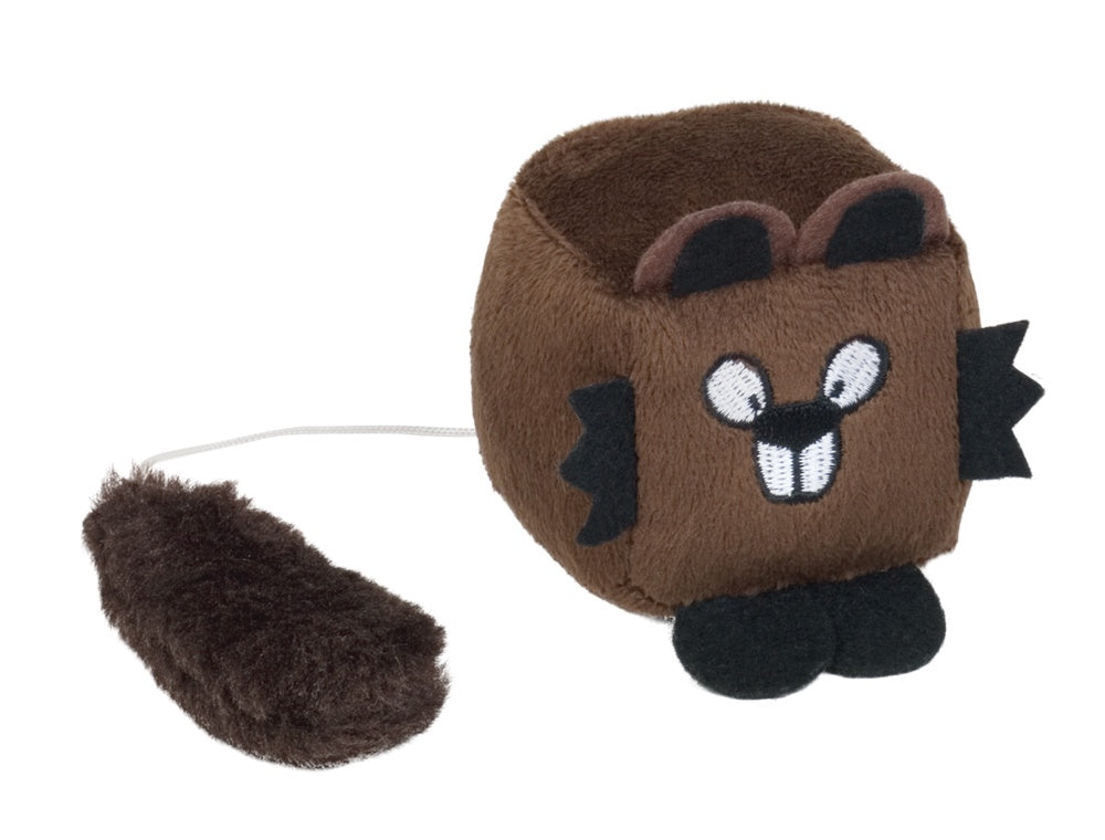 66917 NOBBY Plush dice beaver wind-up  6 cm -  - PetsOffice