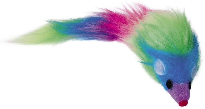 66941 Plush mouse with rattle  20 cm, with Catnip -  - PetsOffice