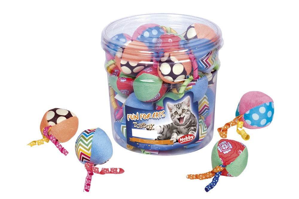 66951 Toy Katze Plush ball Ø 5 cm -  - PetsOffice