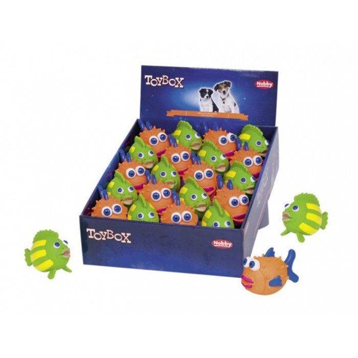 66983 NOBBY Latex fish assorted coloures 11+12 cm -  - PetsOffice