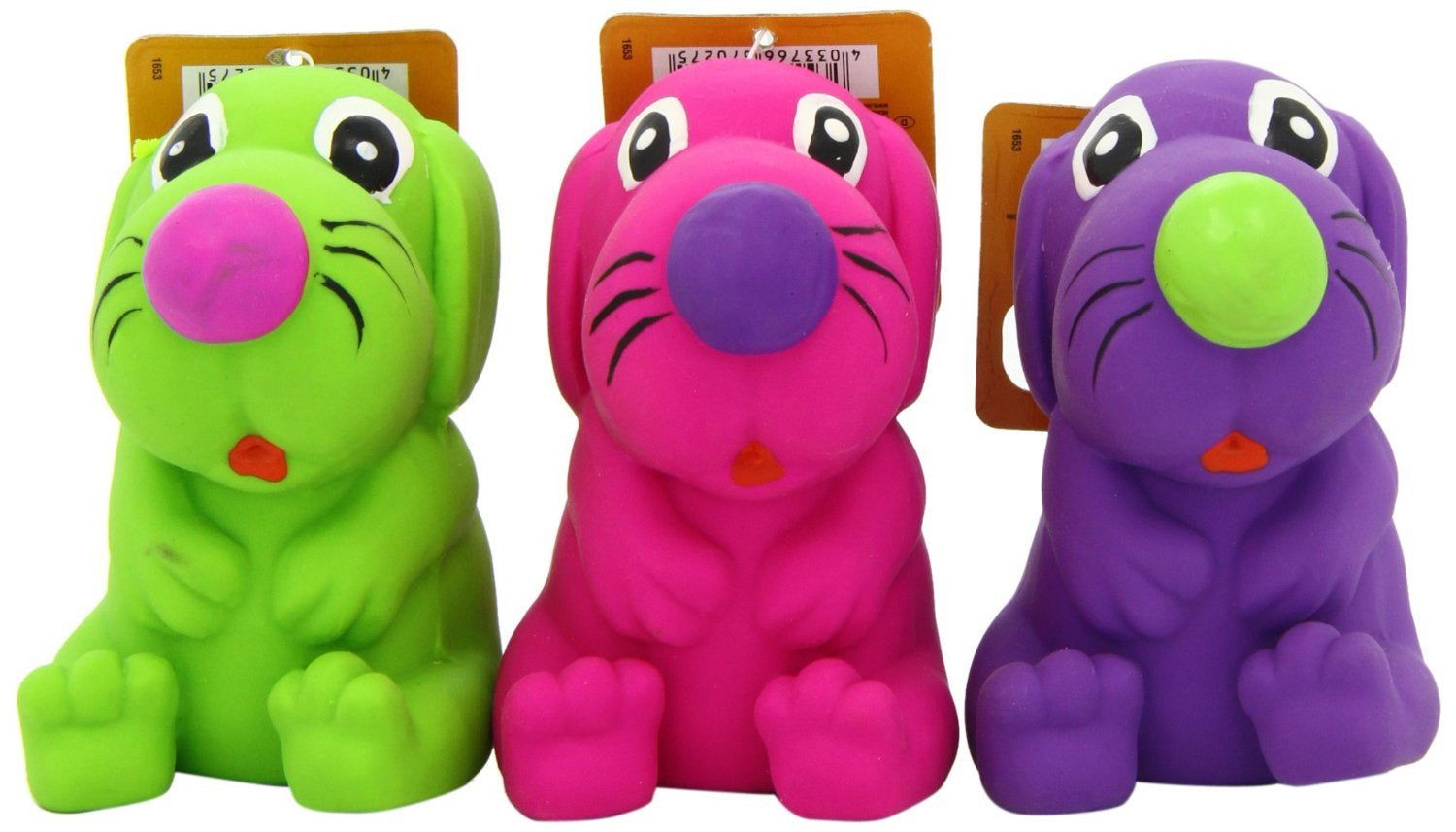 67027 NOBBY Latex Toy Dogs -  - PetsOffice