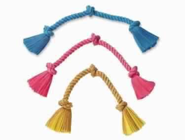 67052 NOBBY Rope Toy, Rope XXL Yellow, red, blue 95 cm; 650 g -  - PetsOffice