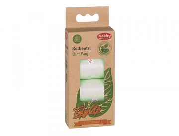 67390 NOBBY TidyUp Poop bag biodegradable green 4 rolls with 15 bags