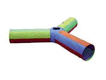 67493 NOBBY 3-way Cat tunnel "RAINBOW" 3xØ25x50cm -  - PetsOffice