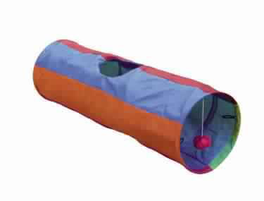 67494 NOBBY Cat tunnel "RAINBOW" Ø25 x 86,5 cm -  - PetsOffice