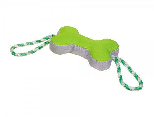 67551 NOBBY Taff Toy BONE with rope 60 cm -  - PetsOffice