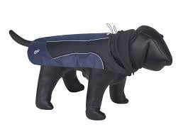 67881 NOBBY Dog coat "DAKU" blue 80 cm -  - PetsOffice