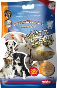 68003 NOBBY White´n Tasty shoes coloured 7,5 cm, 55 g, 5 pcs -  - PetsOffice