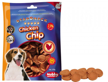 70066 NOBBY StarSnack Chicken Chip 375g