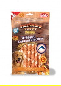 70151 NOBBY StarSnack Wrapped Salmon 70g -  - PetsOffice