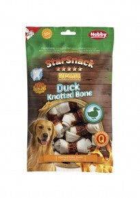 70156 NOBBY StarSnack Barbecue "Duck Knotted Bone" 113g -  - PetsOffice